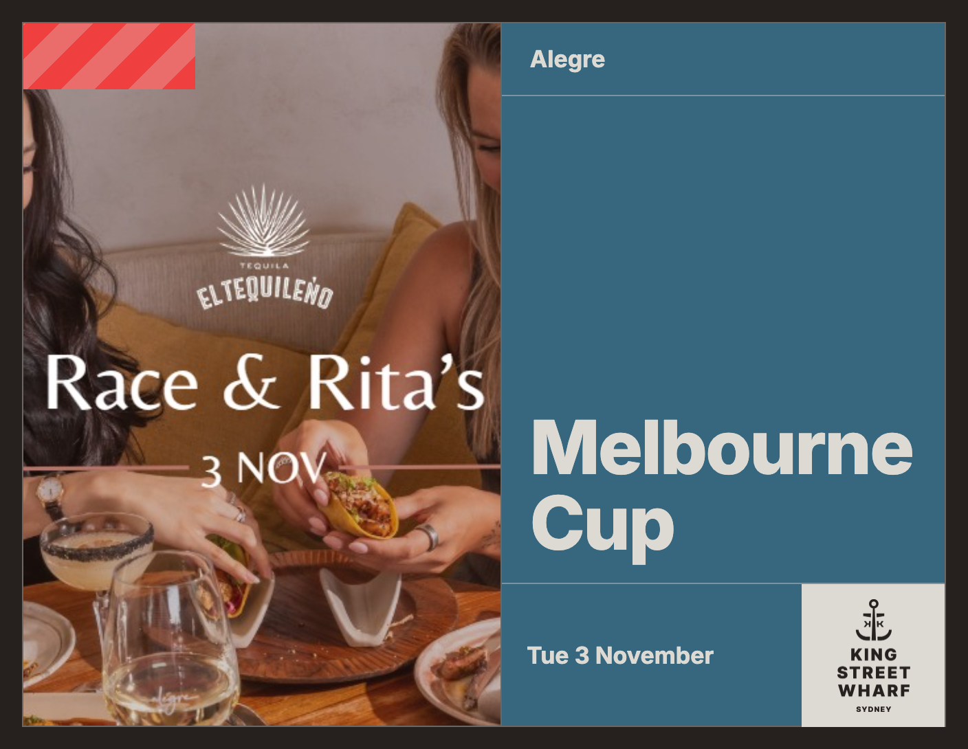 Melbourne Cup at Alegre, King Street Wharf
